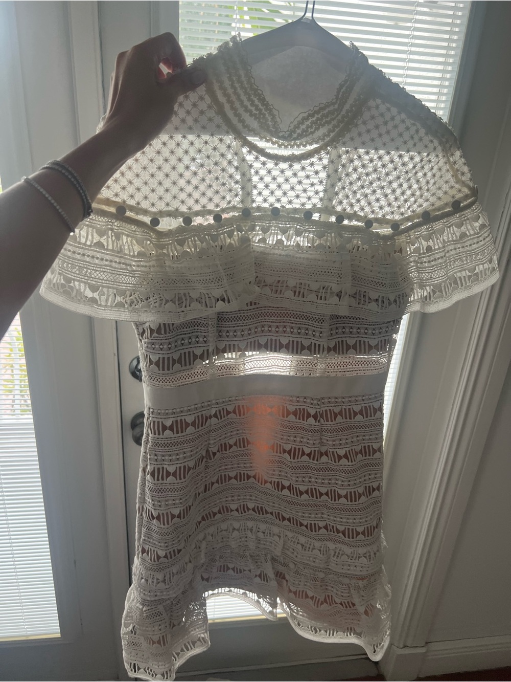 Self portrait Yorke mini cocktail dress